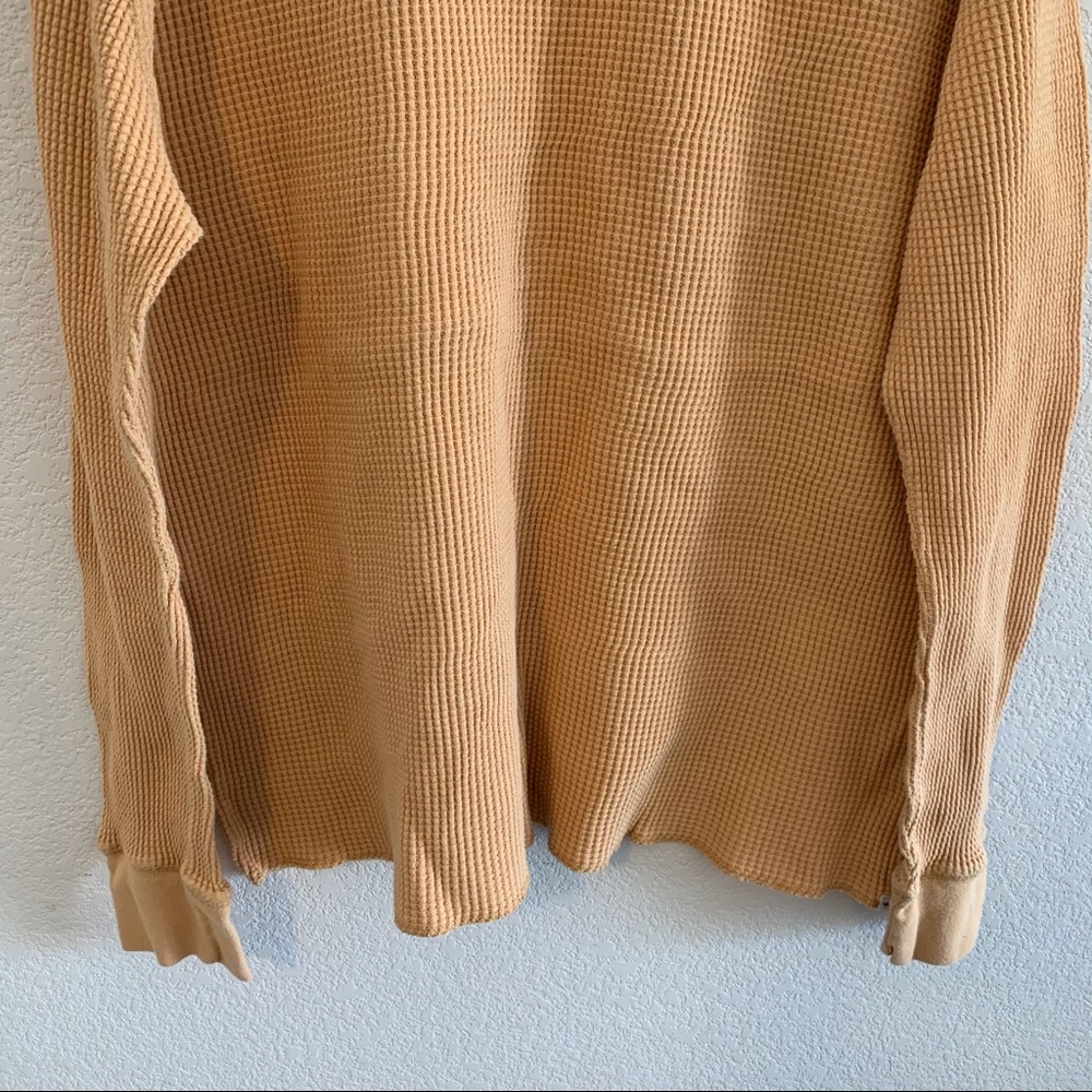 Urban Outfitters Mustard Yellow Long Sleeve Shirt Gem